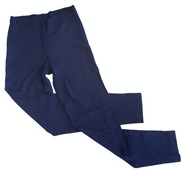 BAW Shop active uniform slim tapered leg stretch pants in royal blue Size XS - Picture 8 of 8